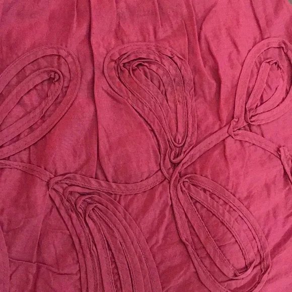 ANN TAYLOR LOFT PETITES Soutache Trimmed A-Line Skirt - Picture 6 of 8